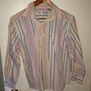 Talbots Petites button down shirt in multicolor